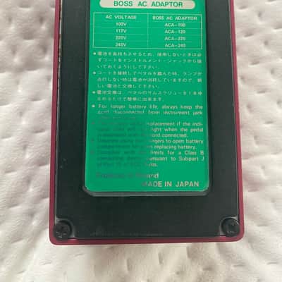 Boss DM-3 Delay (Green Label) 1984 - 1986 - Red image 6