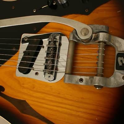 Fender Custom Shop Masterbuilt Telecaster '69 Thinline Bigsby 2012 2 Color Sunburst image 14