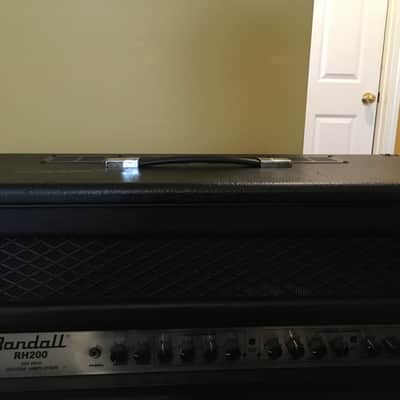 Randall Rh200 guitar amp head 200 watt. image 9