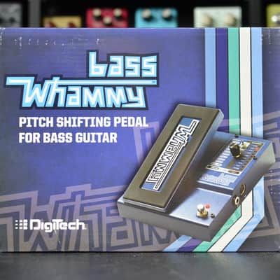 DigiTech Bass Whammy Pitch Shift Pedal 2014 - Present - Blue image 2