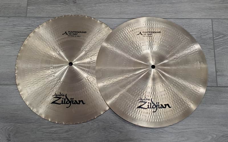 Zildjian 14" A Series Mastersound Hi-Hat Cymbals (Pair) (Mint, Rare Condition!) image 1