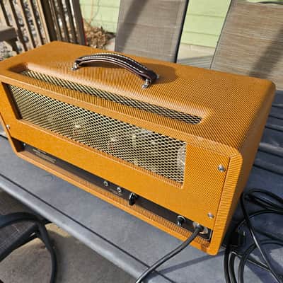Carl's Custom Amps Signature Octal 30 Hand Wired USA Guitar Amp Head Boutique image 7
