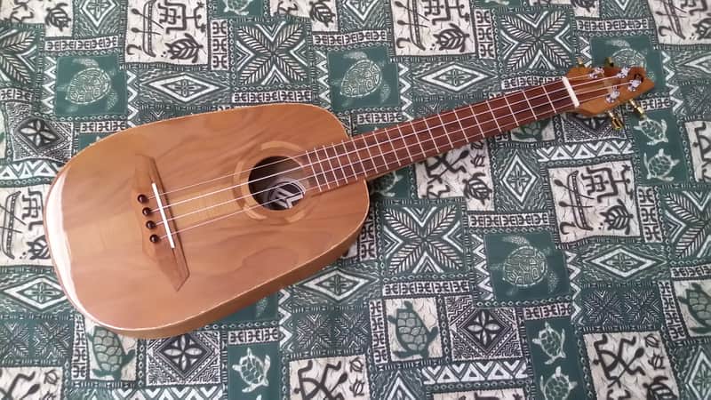 E.L. Woodworks Pineapple Tenor Ukulele image 1