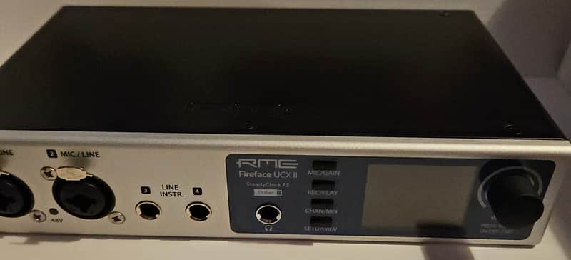 RME Fireface UCX II USB Interface 2021 - Silver image 1