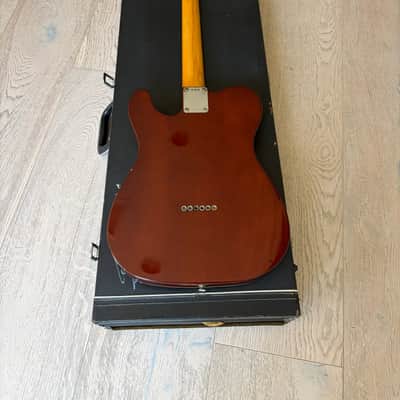 1980s Tokai Breezysound TTE60 Custom Telecaster Burled Tortoiseshell Mahogany Top Hard Case Japan Vintage image 17