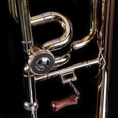 C.G. Conn 88HNV New Vintage Professional Trombone, F-Attachment, Rose Brass Bell image 7