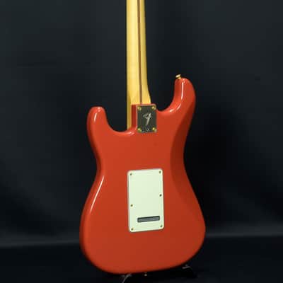 Fender Limited Edition Player Series Stratocaster Fiesta Red Gold Hardware (04/26) image 3