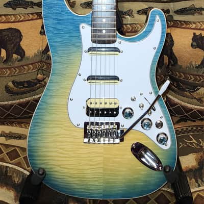 Fender Style Stratocaster 6 string Guitar handmade with Dillion Guitars parts image 1