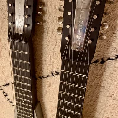 Historic 1946 Rickenbacker D-16 double neck 8-string steel guitar - Leon McAuliffe private estate image 7