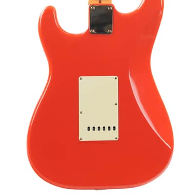 Fender MIJ ST-57 Vintage Reissue Stratocaster Fiesta Red 1992 image 4