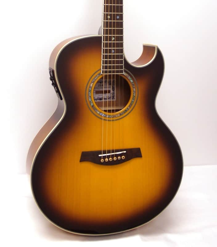 Ibanez JSA5 Joe Satriani Signature Acoustic-Electric Guitar - Vintage Sunburst image 1
