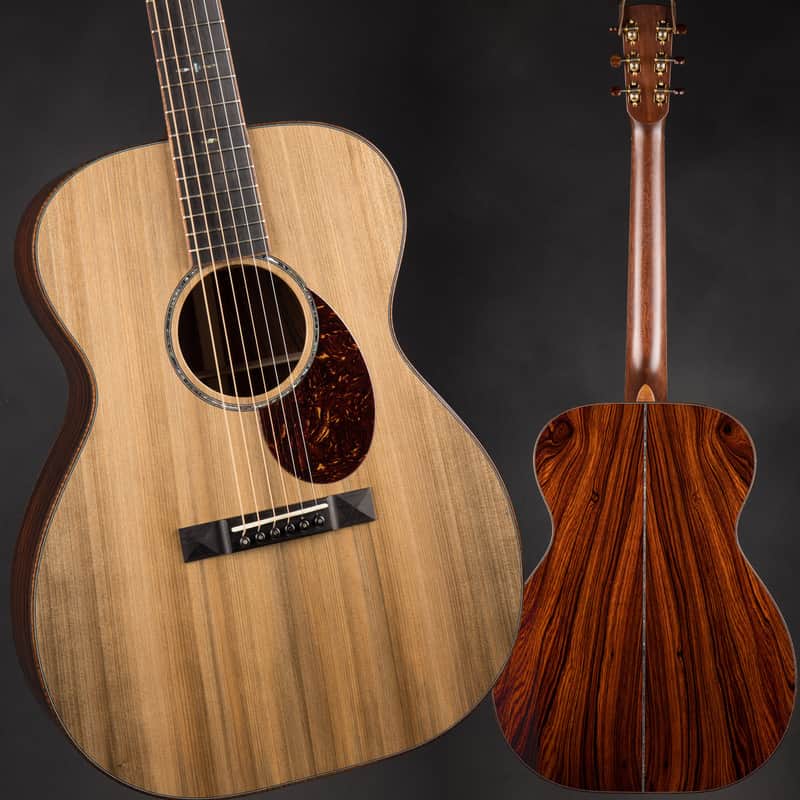 Huss & Dalton OM Custom - Dark Forest Century Cypress & Cocobolo #6597