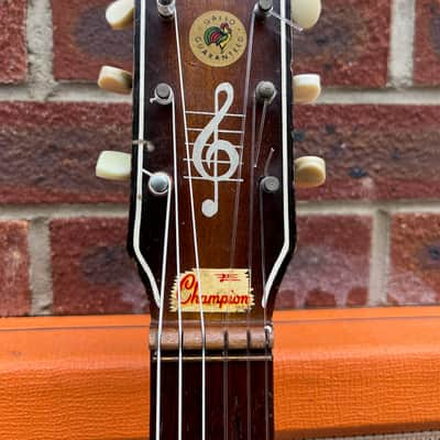 Vintage 1950s Gallotone Champion *John Lennon* Original Acoustic Guitar *RARE* image 11