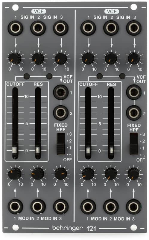 Behringer 121 Dual VCF Eurorack Module image 1
