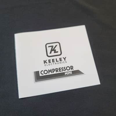 Keeley Compressor Mini Arctic White Made in USA image 11