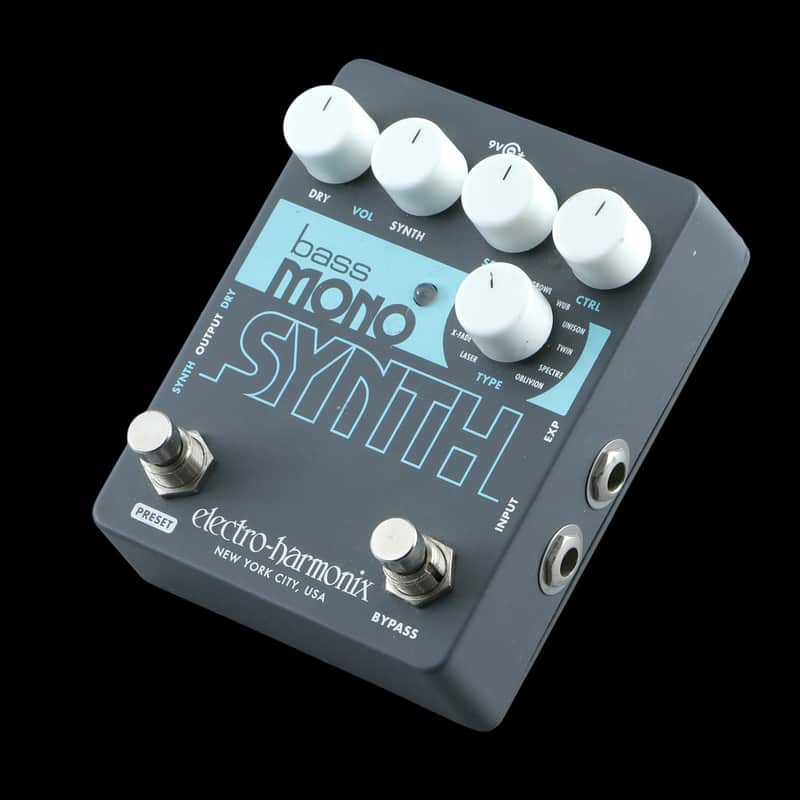 Electro-Harmonix Bass Mono Synth Bass Guitar Effects Pedal P-29611 image 1