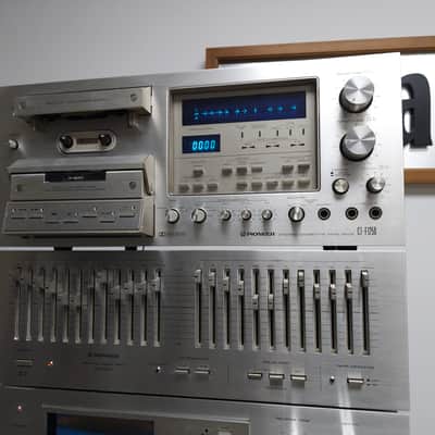 Pioneer SA-9800 Integrated Amplifier Recapped, CTF-1250 Tape Deck, Equalizer SG-9800, Reverberation SR-303 and Dynamic Processor RG-2. image 4