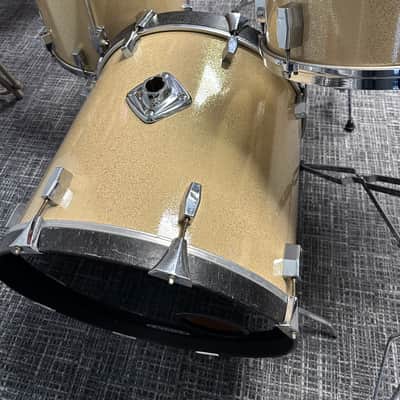 Milestone Therabond Fibreglass Drums 1977 - Sand with Gold Fleck image 4