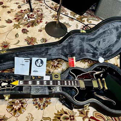 2022 D'Angelico Excel DC Semi-Hollow in Mint Condition - Solid Black image 10