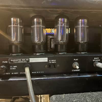 Plush 1060-S Royal Bass Vintage Tube Amplifier Serviced & Ready image 6