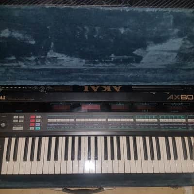 80's AKAI AX 80 SYNTHESIZER A CLASSIC