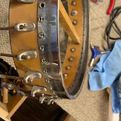 Vintage Bacon Blue Ribbon Tenor Banjo Project image 11