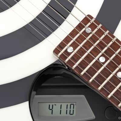 Jackson USA Custom Shop Soloist - Black & White Bullseye - Kahler trem - s/h image 10