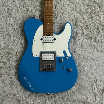 Charvel Pro-Mod So-Cal 2 24 HH HT CM, Caramelized Neck, Robin's Egg Blue 7.10LBS image 1