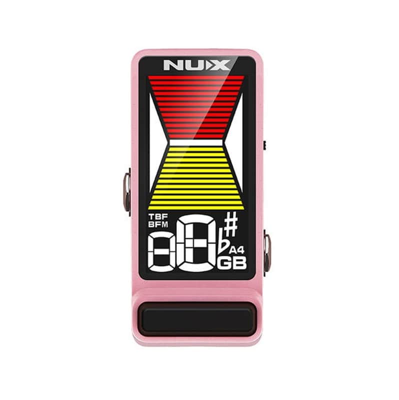 New NUX NTU-3 Flow Tune MKII Pink Mini Guitar Tuner Pedal image 1