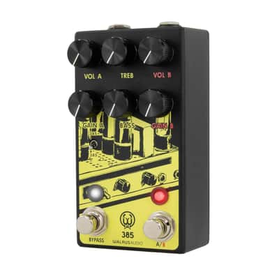 Walrus Audio 385 Overdrive MKII Effects Pedal - Yellow image 3