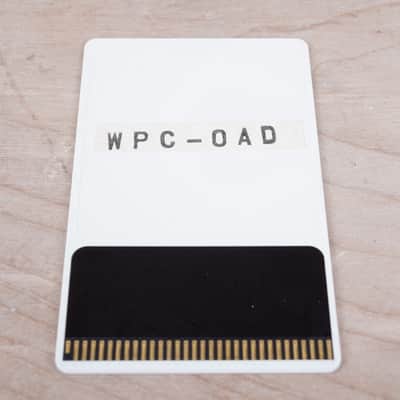 Korg WPC-OAD Internal Pre-Load Data (Bank 3) Card - White image 2