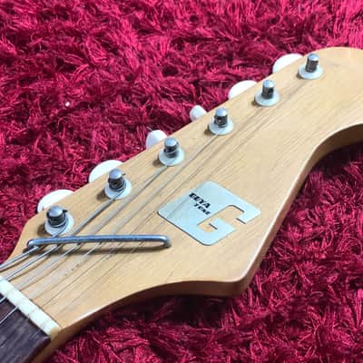 Rare Guyatone Electric Guitar LG-85T Red Japan Vintage 1960s image 5