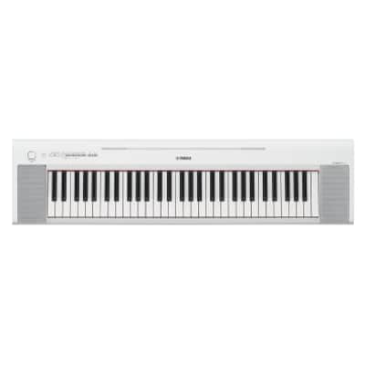 Yamaha Piaggero NP-15 White Portable 61-Key Portable Keyboard image 1