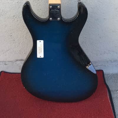 Danelectro Danoblaster Bass in Blue Burst Sparkle image 4