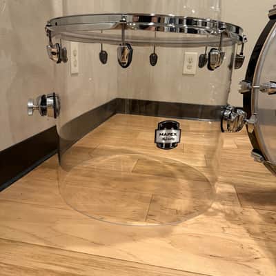 ~WOW!~ Mapex MyDentity Acrylic 9-Piece Concert Tom Drum Kit Set (Rm4) image 5