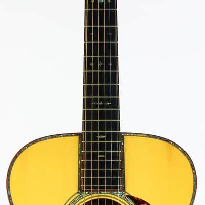 2012 Martin Custom Shop 000-42 Premium MADAGASCAR Rosewood ADIRONDACK Spruce Koa Binding image 9