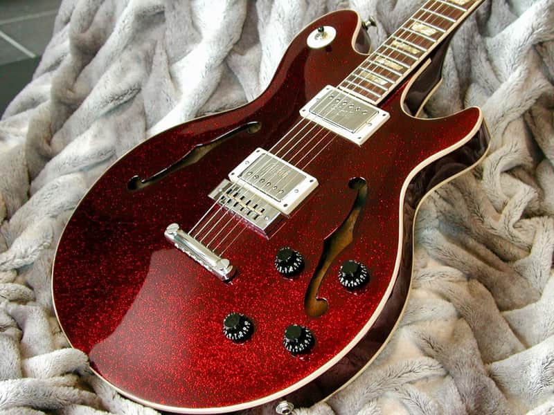 Gibson Les Paul Signature Early 70s custom restoration Ruby Sparkle image 1