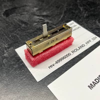 ORIGINAL Roland Juno-60 Replacement HPF Slider Switch (13159505) for Juno-60 image 3