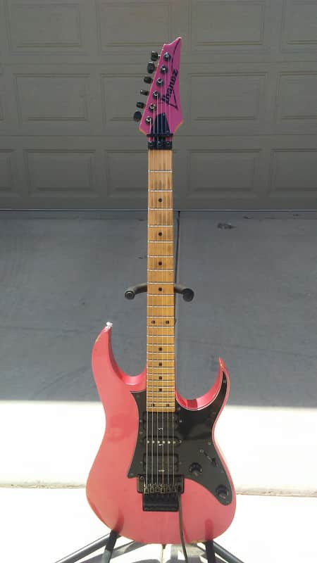 Ibanez RG550 1990 Coral Mist (Rare) | Reverb