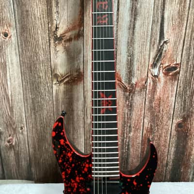 Schecter Sullivan King Banshee-7 FR-S Obsidian Blood image 8