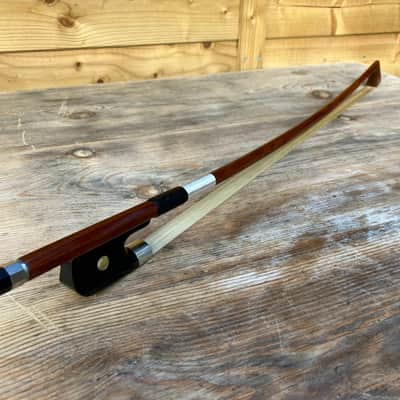 Double Bass French Bow - Rarer Flamed Pernambuco - Otto Spengler - Gawwjuss image 15