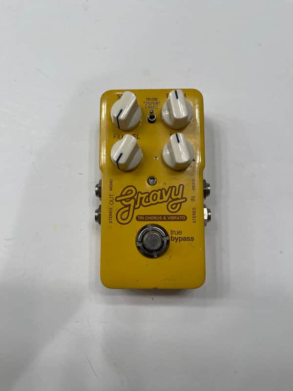 TC Electronic Gravy Tri Chorus & Vibrato Stereo Rare Guitar Effect Pedal image 1