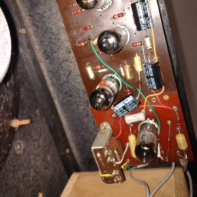 Vintage 60s SELMER VANGUARD 1x12 amp 1960s Mullard Brimar tubes image 15