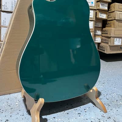 Ibanez Altstar ALT30 Acoustic-Electric Guitar - Jungle Green Metallic image 5