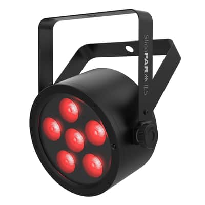 (6) Chauvet DJ SlimPAR H6 ILS RGBAW+UV LED DMX Par Can Party/Stage Wash Lights image 4