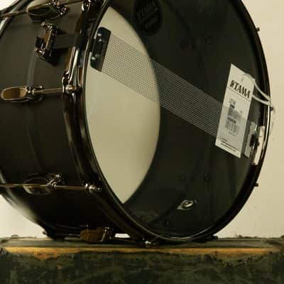 Tama SLP 8x14 Series Big Black Steel Snare Drum image 2