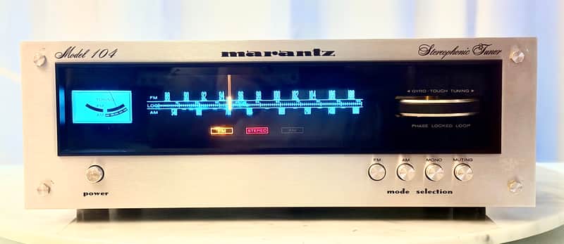🎵 Marantz Model 104 AM/FM Stereo Tuner – Partial Recap, LED Upgrade, Serviced & Tested image 1