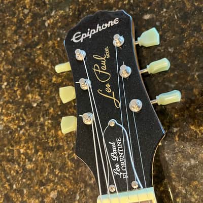 Epiphone Les Paul Standard Florentine Pro 2014 - Honey Burst image 4