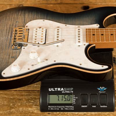Suhr Standard Plus Faded Trans Whale Blue Burst Maple image 8