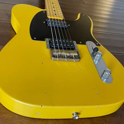 Nash Guitars Model T-2HB Humbuckers Butterscotch Blonde Maple Neck NG5801 image 5